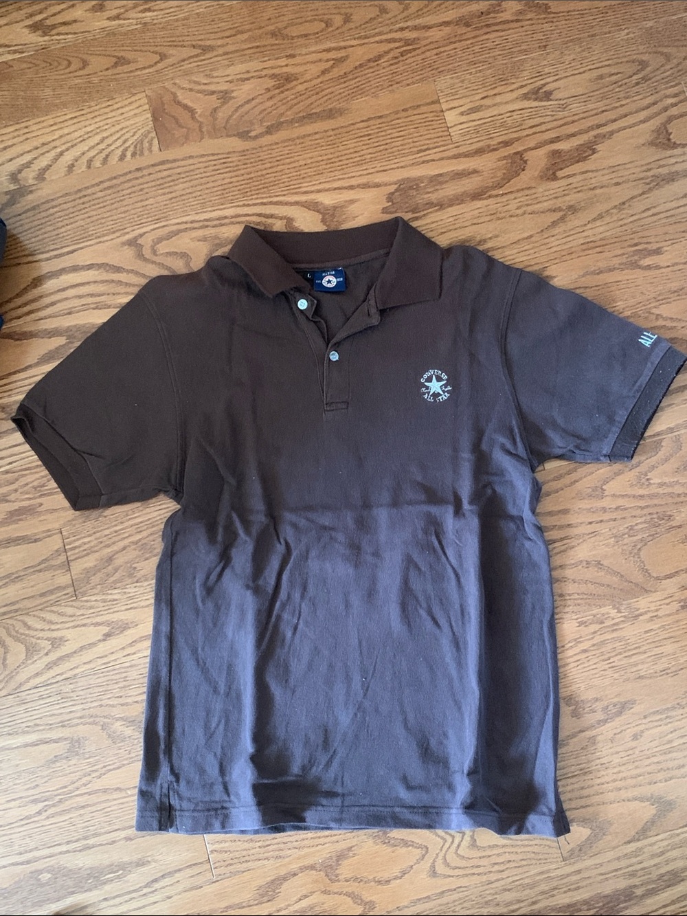 Converse Brown Polo Shirt Classic Style